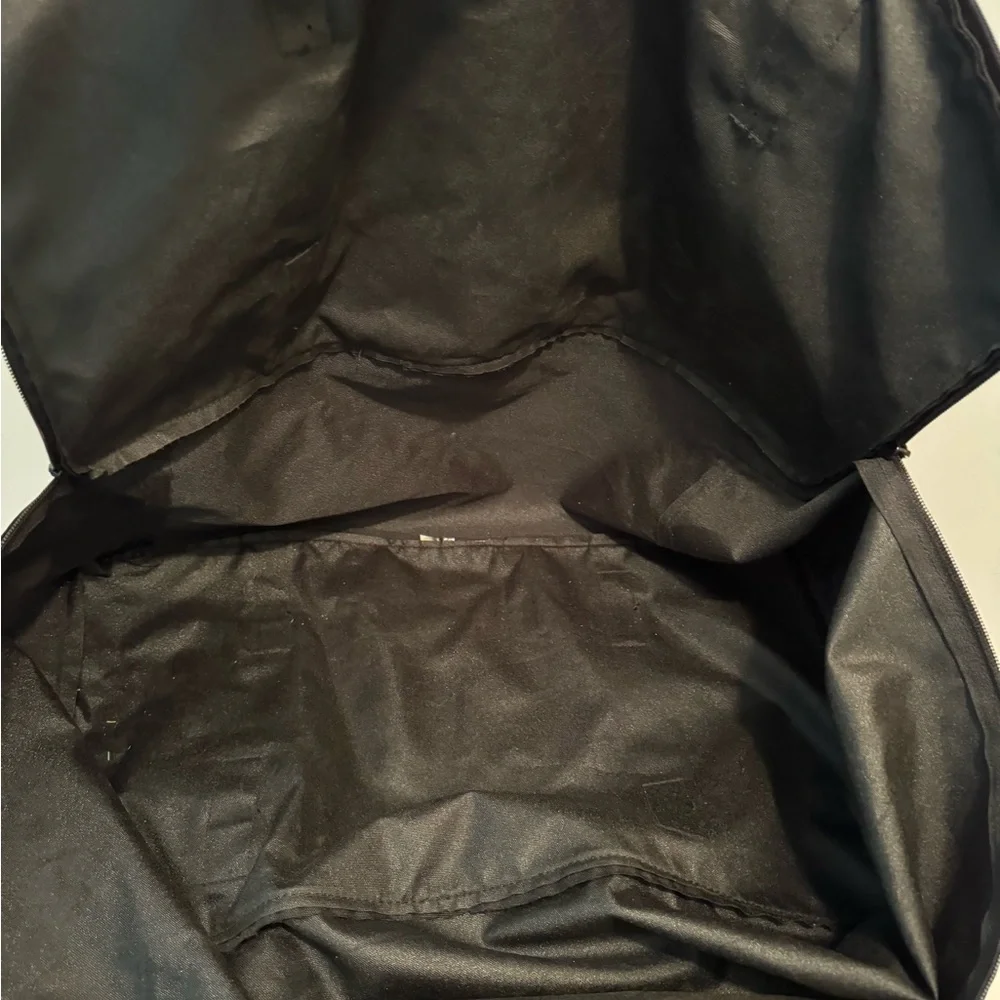 HARLEY DAVIDSON LG Nylon Double Zip Duffle Bag with Logo Black
